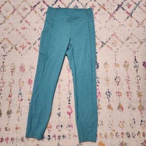 Lululemon Invigorate High-Rise Tights  Crunch Teal Lagoon